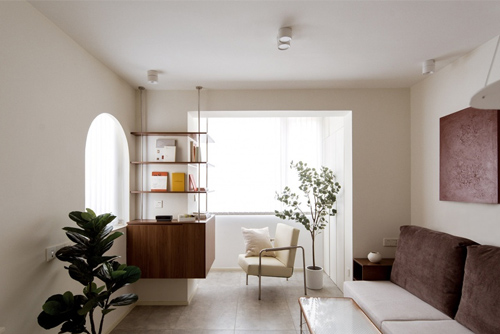 不锈钢的楔入 – 65平米住宅室内设计，上海/室内