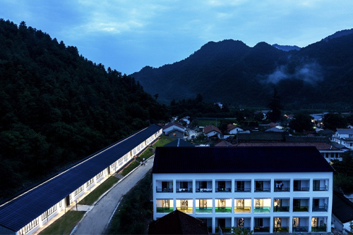 百米食堂，陕西 / 建筑