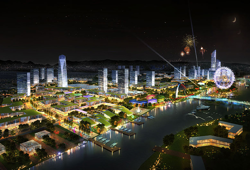 一江两岸总体规划及核心区城市设计，贺州/规划