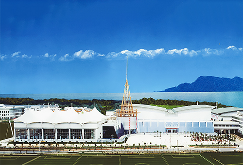 红塔体育中心，云南/建筑