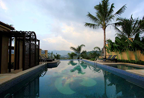 高尔夫度假别墅区景观，海南/景观