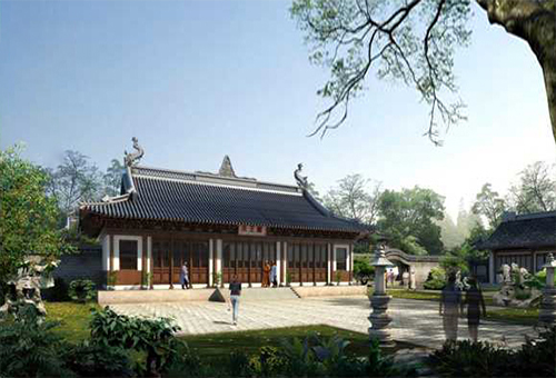 山东菏泽雷泽寺，山东/建筑