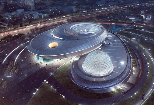 上海天文馆（科技馆分馆），上海/建筑设计