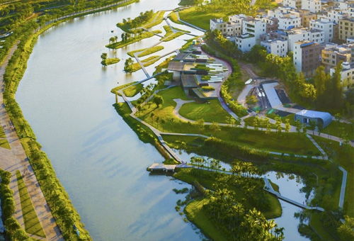 美舍河凤翔公园，海南/景观