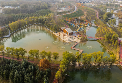 潏河樊川公园，西安/景观