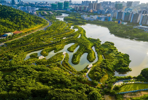 三亚红树林生态公园，海南/规划设计