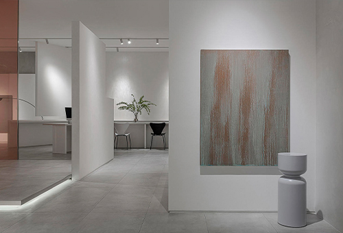 艺术涂料概念店 ，四川/室内设计