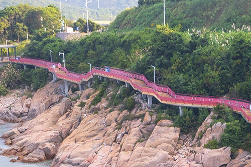 宁波象山松兰山滨海栈道，宁波/景观