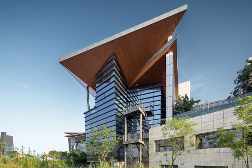 成都麓湖郎酒集团总部，成都/建筑