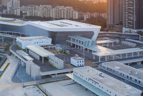 深圳市莲塘口岸，深圳 / 建筑
