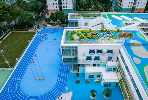 学习层台：深圳福强小学，深圳/ 建筑