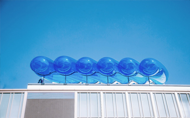 三色顶：众行拱，蓝天泡，绿洲廊，苏州/景观