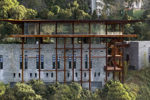 二郎镇天宝洞区域改造项目,四川 / 建筑