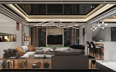 银都名墅，上海/室内