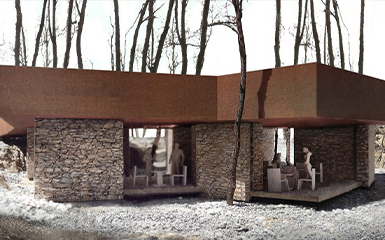 岩景茶室，威海/建筑