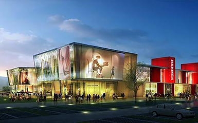 房山奥特莱斯购物中心，北京/建筑