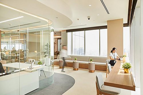 KBANK私人银行办公室，泰国/室内