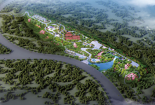 粥顶山体育公园，泰安/景观