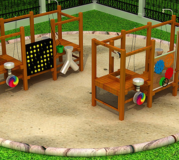 玩水玩沙木质户外幼儿园大型沙池沙坑戏水家用游乐场设备儿童游乐