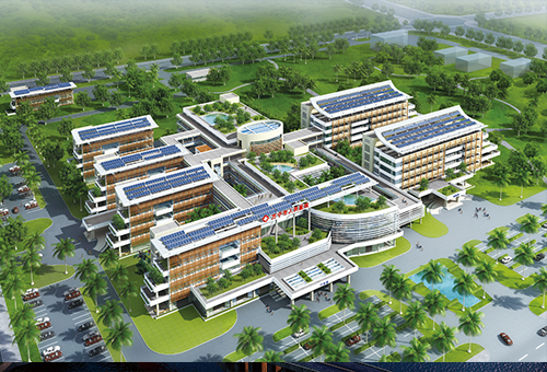 海南省万宁市人民医院新院，万宁/建筑