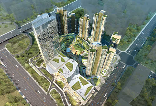 茂诚滨江国际酒店及商住项目，泉州/建筑