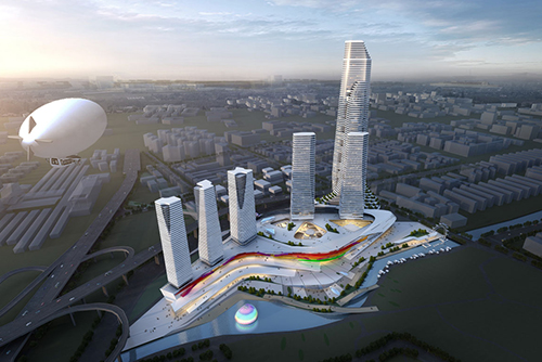 昆明运河城旅游综合体设计,昆明/建筑