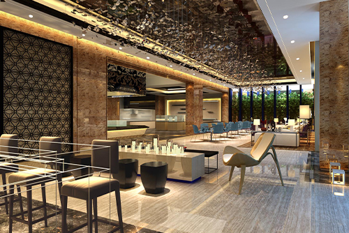 翔峰国际的售楼会所,营口/室内