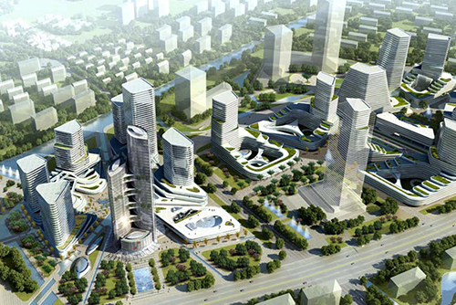 盘龙北部山水新城核心区城市设计，昆明/规划