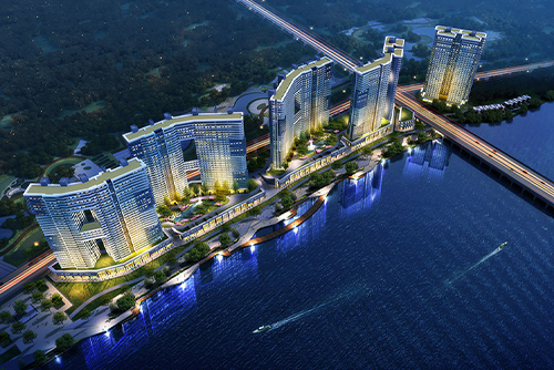 尚湖湾半岛住宅设计，广东/建筑