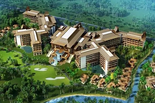 香水湾阿尔卡迪亚酒店，陵水/建筑