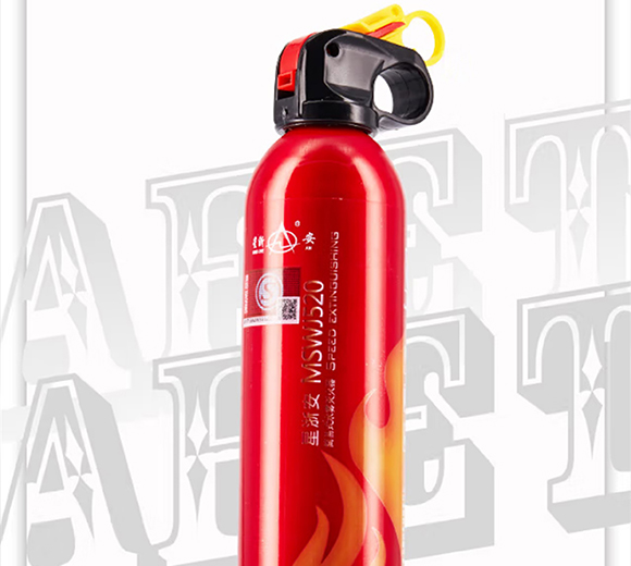 星浙安灭火器 车载家用商用灭火器 520ml（水雾）卡口 红瓶 工厂直发