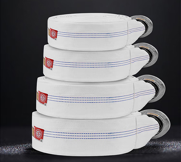 星浙安 海州消防水带8型65mm水管25米2.5寸水带 灌溉浇水 水带+接扣