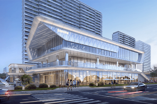 云创上城售楼处，温州/室内