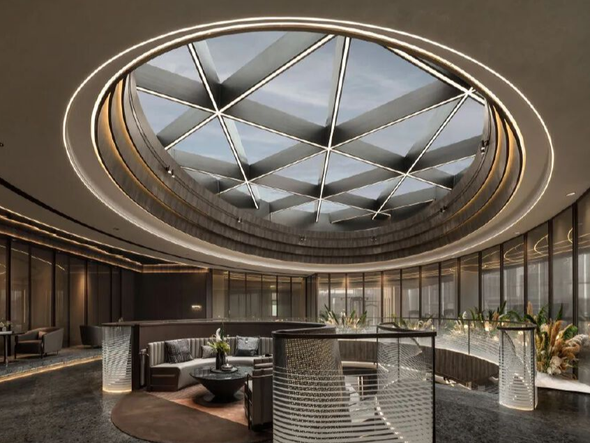 龙湖 · 天曜售楼处：破界而生，再绎圈层生活新范本，重庆/室内