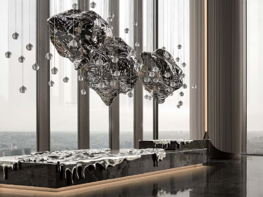 与“水”邂逅，与自然共生，西安/室内