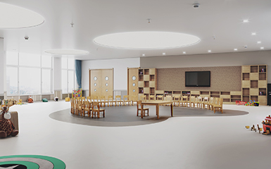 宿迁洋河中加国际学校，江苏/室内