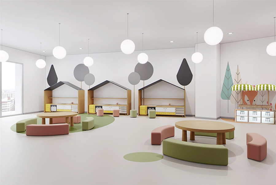 江西际洲星辰幼儿园，江西/室内