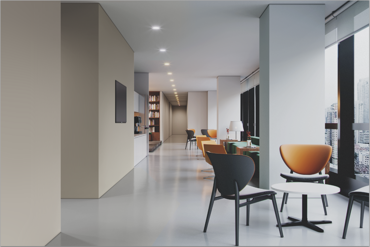 新兴发展大厦室内改造，北京/室内