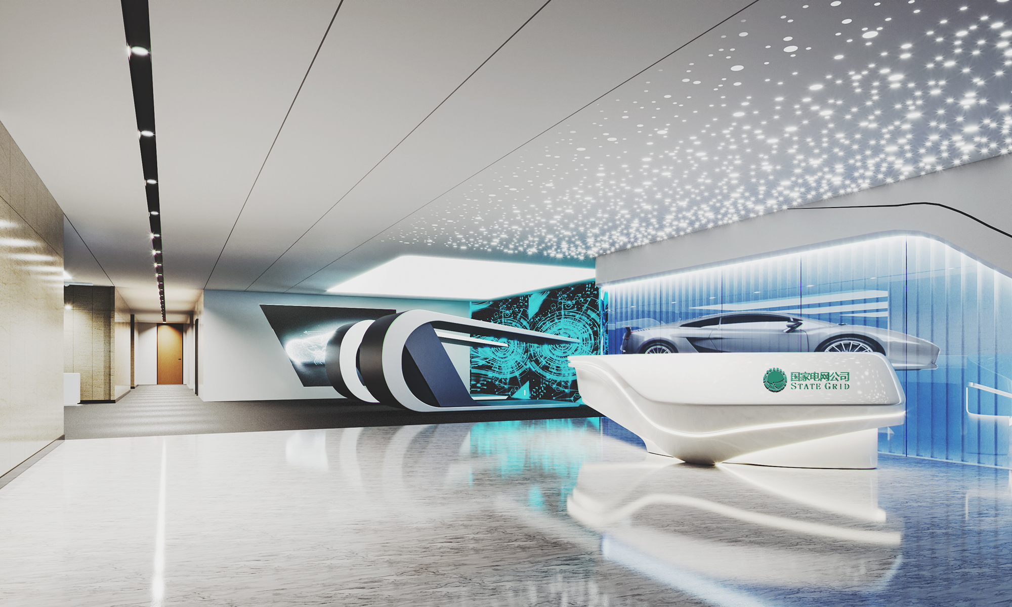 国网电动汽车服务有限公司，北京/室内