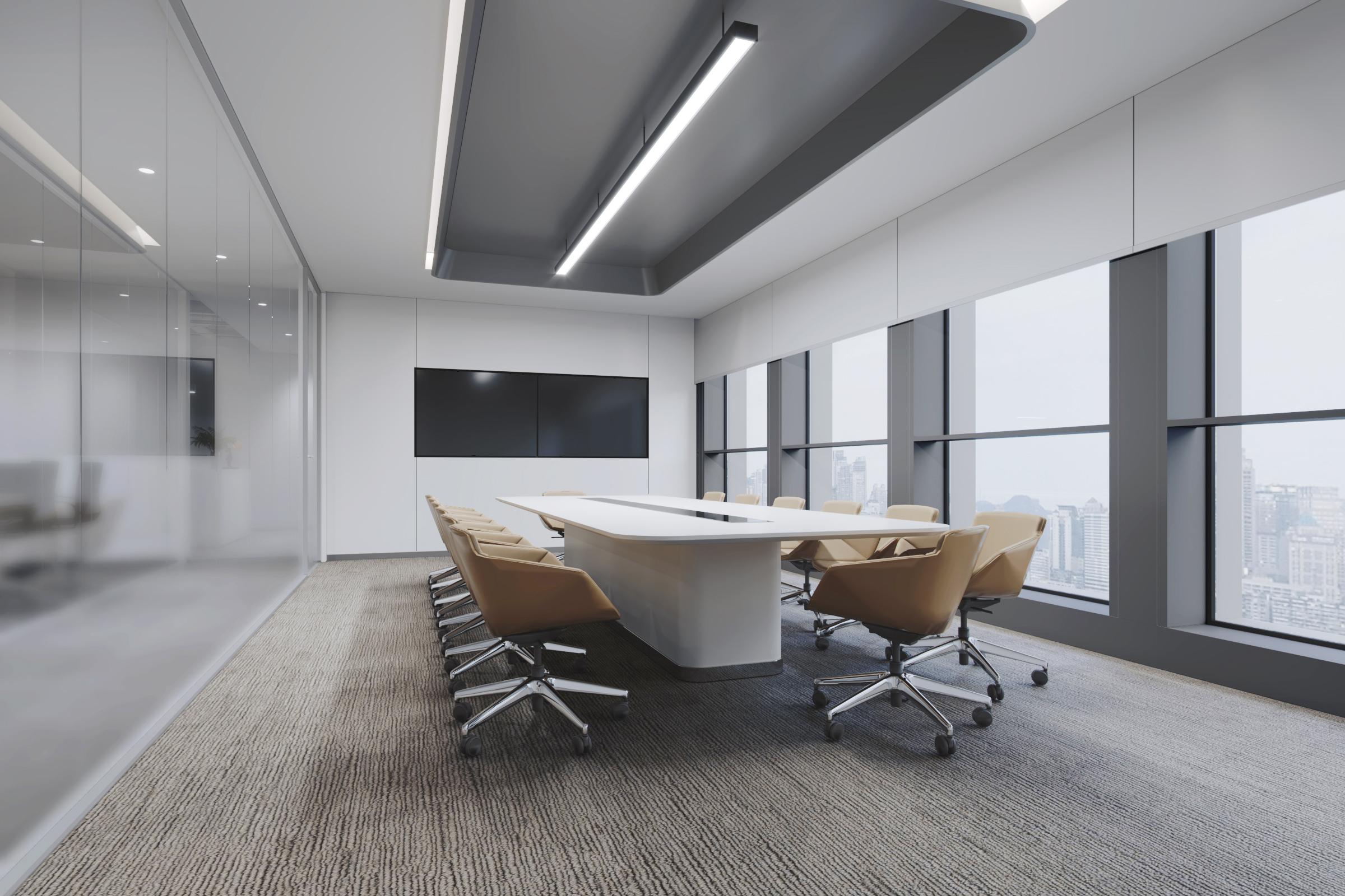 8F-中国北京出版创意产业基地样板间设计方案，北京/室内