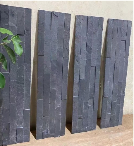 青石板组合板文化石别墅外墙墙面砖园林景观庭院背景墙砖条形石材