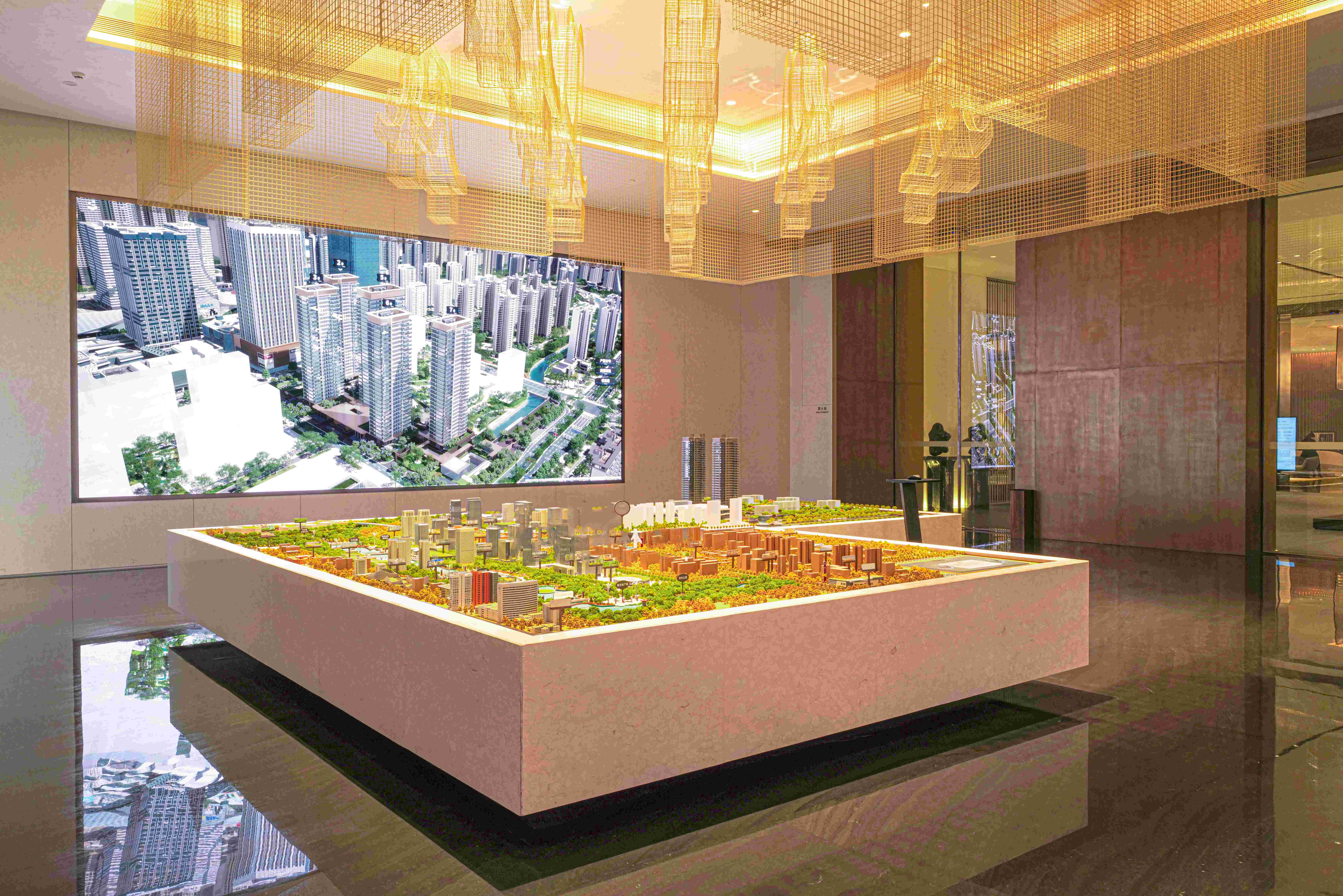 佛山招商华玺项目沙盘模型,佛山/居住建筑