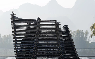 爆竹塔 | 2024糖舍艺文祭核心燃烧装置,广西/建筑