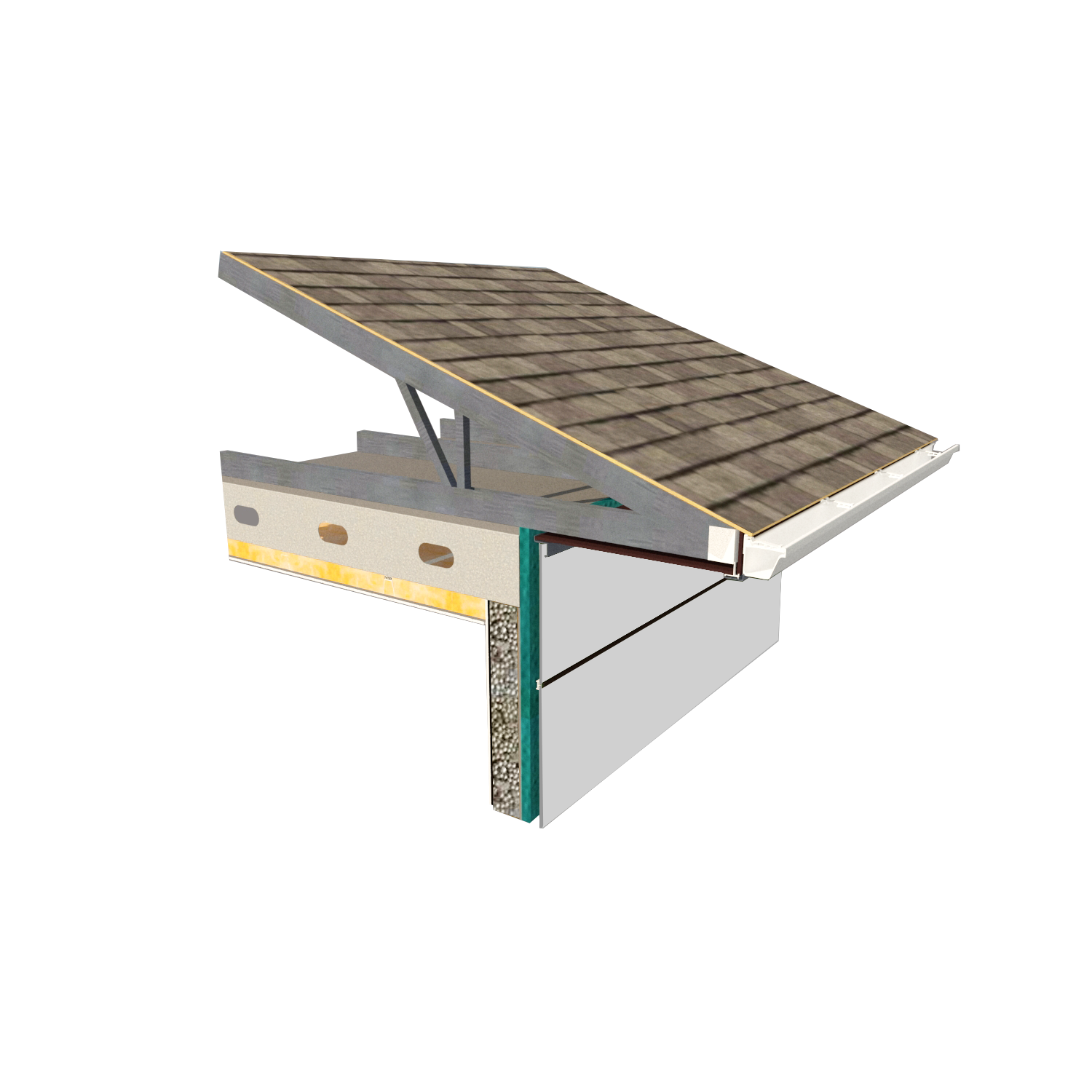 预制装配式屋盖系统