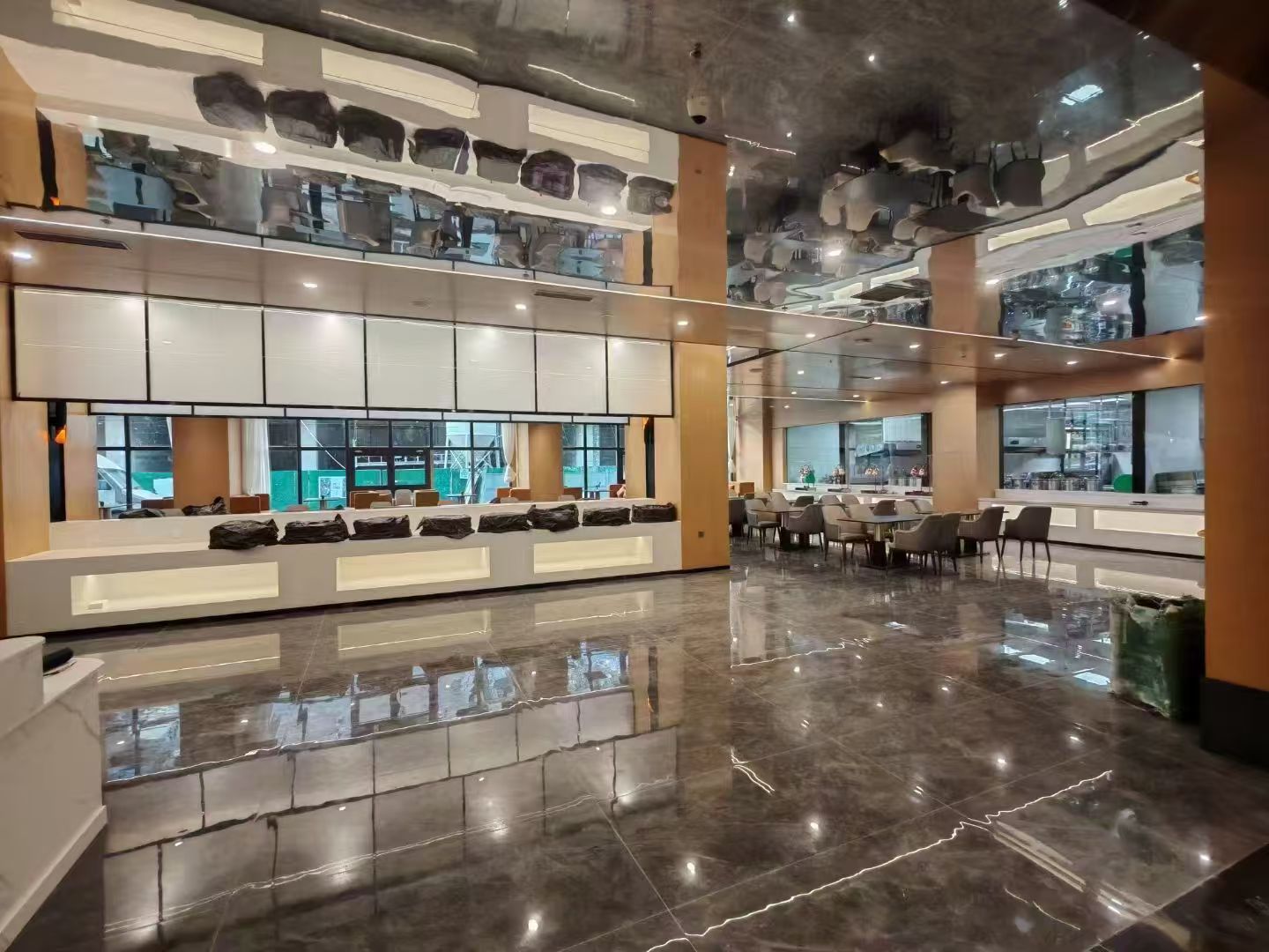 康巴什公寓酒店大堂,鄂尔多斯/室内