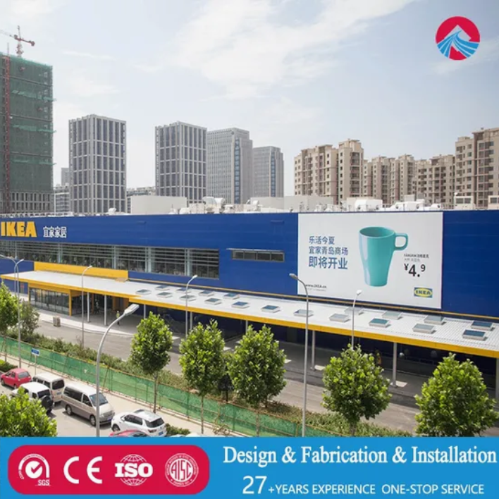 Retail Store & Shopping Mall Steel Structure