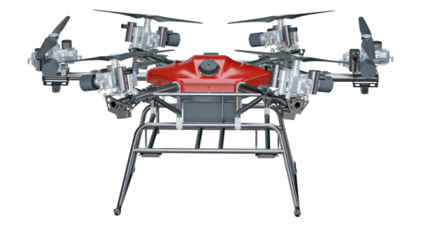 油动直驱多旋翼消防无人机（Oil-Powered Direct Drive Multi-Rotor Firefighting UAV）