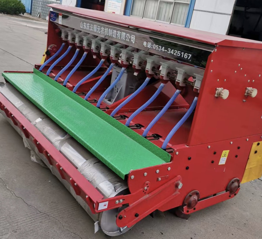 小麦双轴旋耕施肥播种机