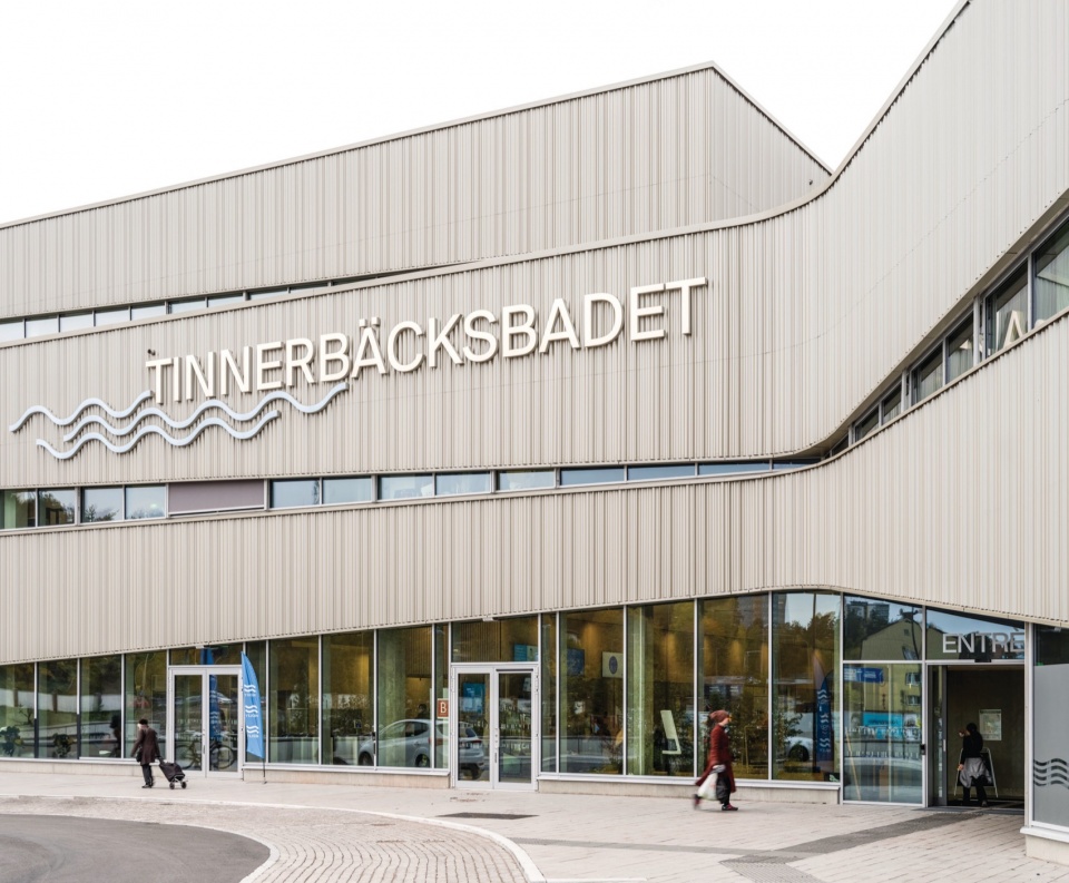 Tinnerbäcksbadet游泳馆,斯德哥尔摩 / 3XN