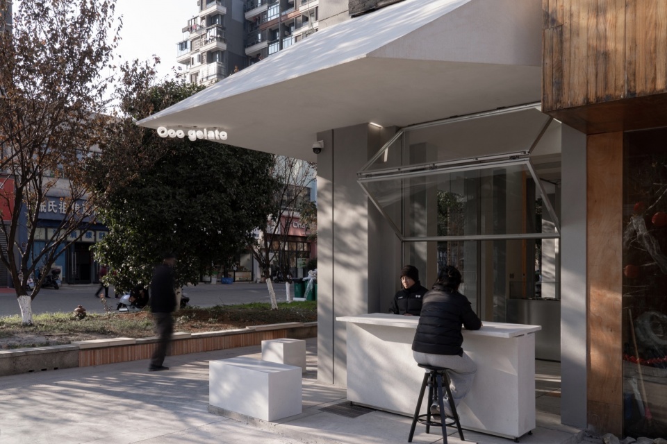 Ooo冰淇淋店,景德镇 / 物质组